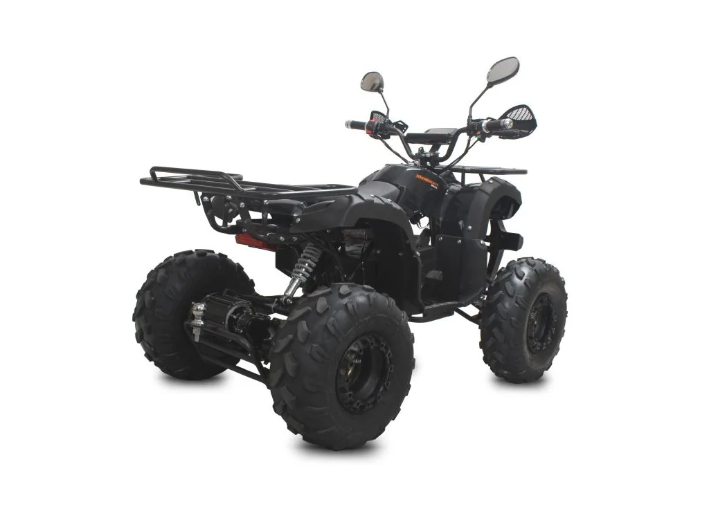 ATV Minirocket Toronto 125cc, jante 7" Pornire la Buton, 4Timpi Negru [3]