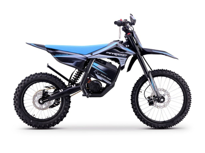 Motocicleta electrica  MiniRocket eBeast 8000W 19"/16" 8000W 35 Ah Li-Ion Albastru [2]