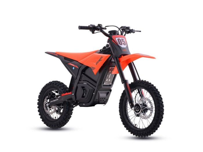 Motocicleta Surron DirtBike PitVolt 6000W 17"/14" 25 Ah Li-Ion,  Portocaliu [3]