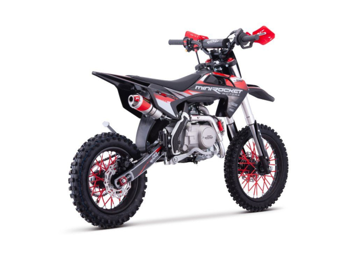 Motocicleta cross Minirocket DK125cm3 14"/12" Automat - Negru [9]