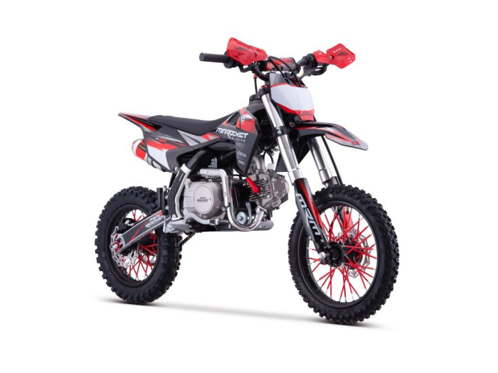 Motocicleta cross Minirocket DK125cm3 14"/12" Automat - Negru [7]