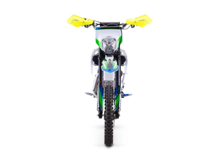 Motocicleta cross 125cc DT125 roti17"/14" Manuala pornire Buton Albastru [3]