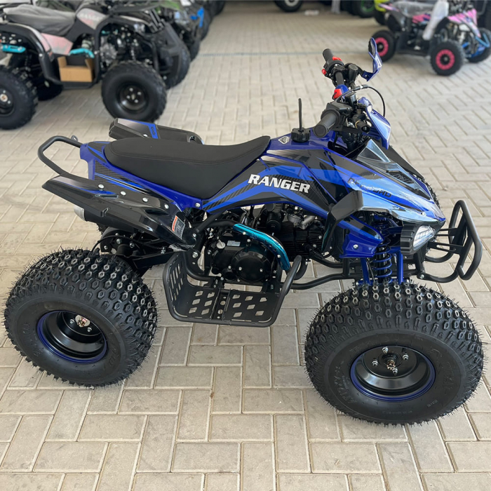 Atv Ranger 8" 125cc 4T benzina albastru automat [4]