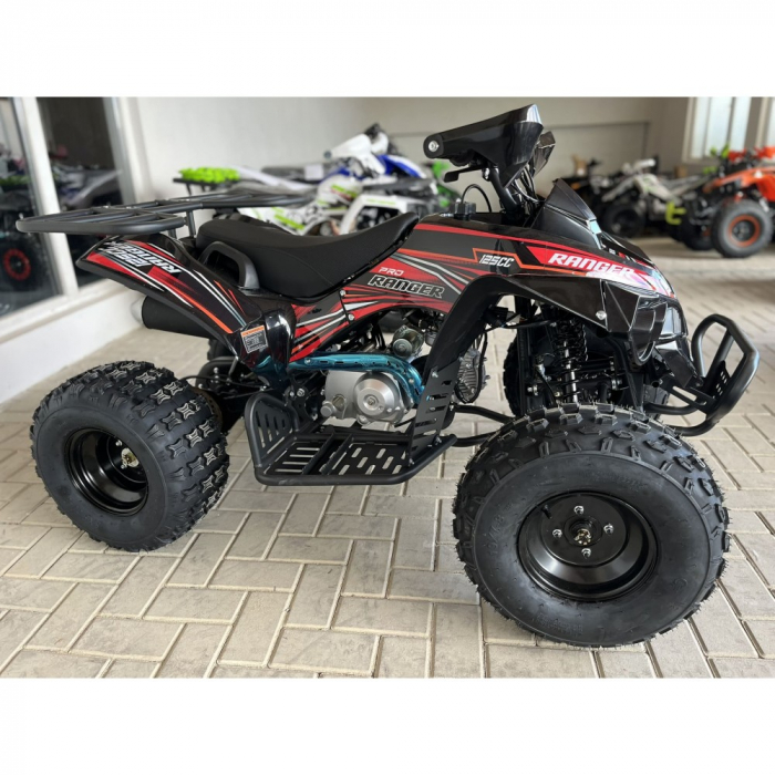Atv Ranger 8" 125cc 4T benzina portocaliu semi-automat [4]