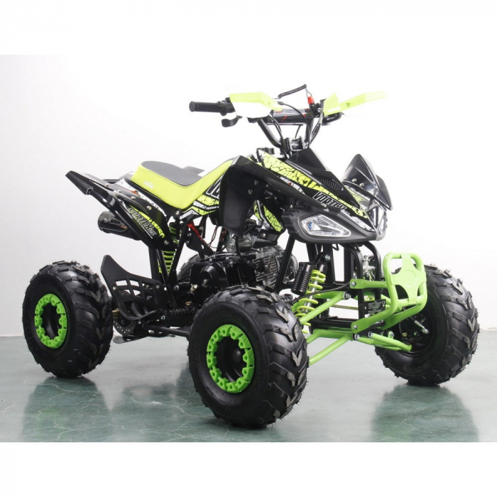 Atv SBR Vortex 7" 125cc 4T benzina negru/verde lemon [1]