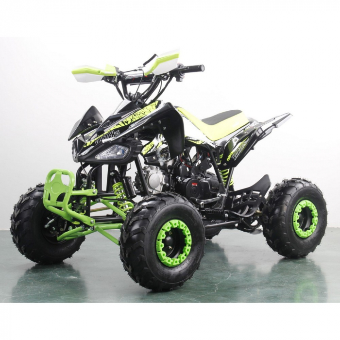 Atv SBR Vortex 7" 125cc 4T benzina negru/verde lemon [6]