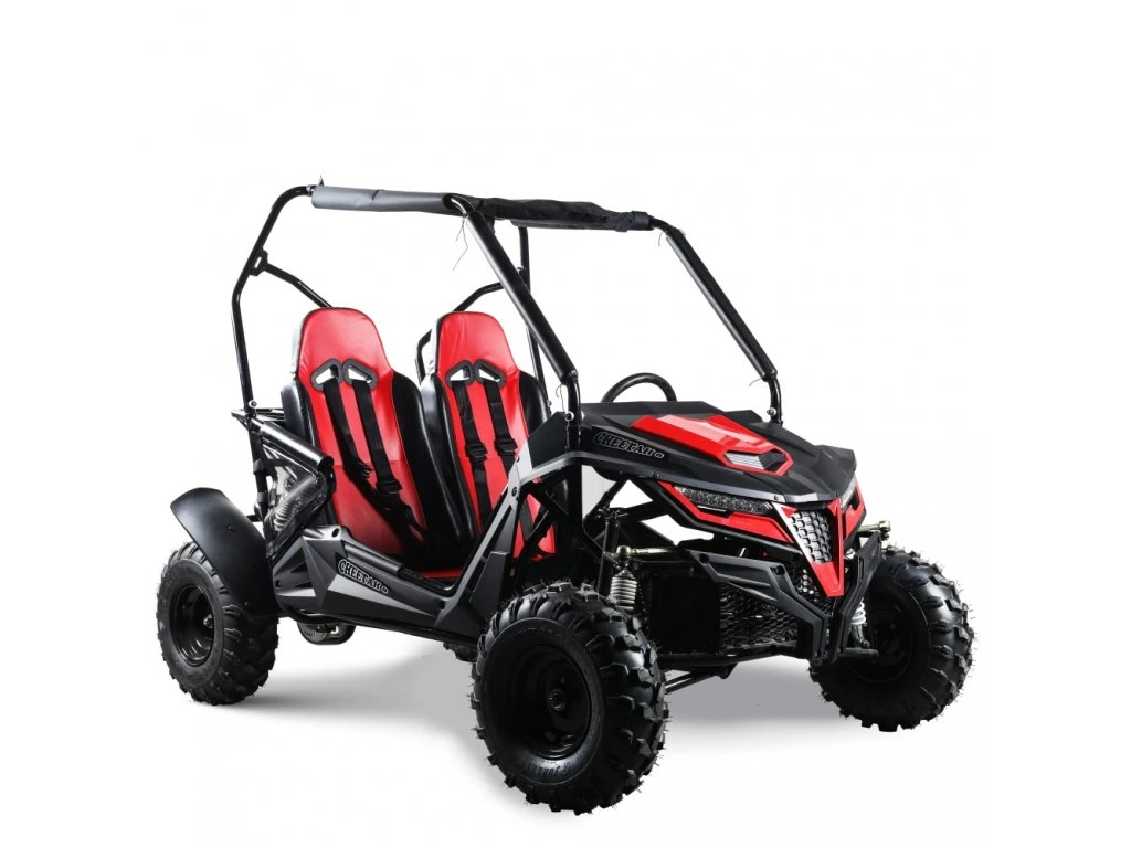 Buggy MiniRocket Cheetah4Kids benzina 4T pornire la buton, marsalier 220cm3 [5]