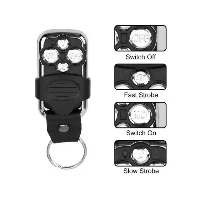 Cablaj Cu Telecomanda (Cu Flash Uri )Buton Si Releu Pentru Led Bar Pana La 300w [5]