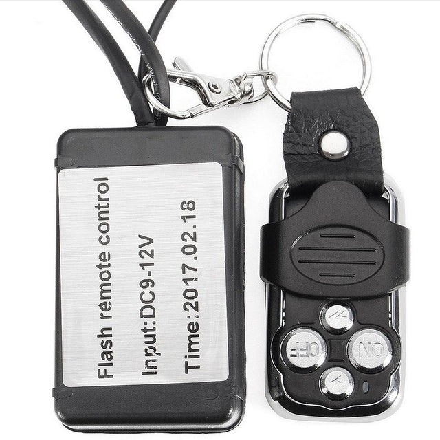 Cablaj Cu Telecomanda (Cu Flash Uri )Buton Si Releu Pentru Led Bar Pana La 300w [1]