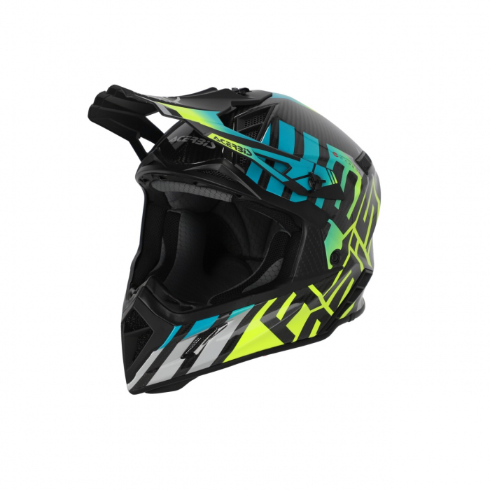 Casca Moto, Acerbis, Steel Carbon 22.06 Light, Fluo Galben [1]