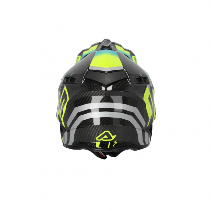 Casca Moto, Acerbis, Steel Carbon 22.06 Light, Fluo Galben [4]