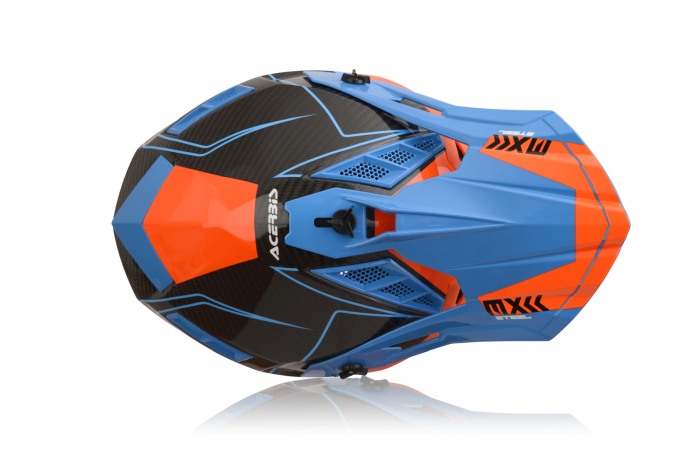 Casca Moto, Acerbis, Steel Carbon,astru [6]