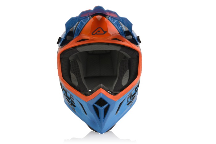 Casca Moto, Acerbis, Steel Carbon,astru [2]