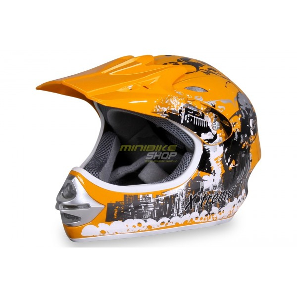 Casca copii offroad portocaliu marime XL [2]