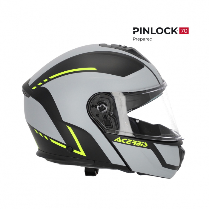 Casca Moto, Acerbis, Flipup TDC, Gri [3]
