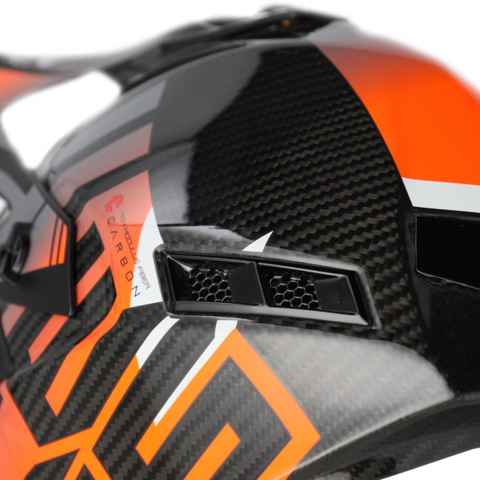 Casca Moto, Acerbis, Steel Carbon 22.06 Light, Rosu [7]