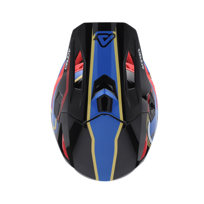 Casca Moto, Acerbis, WHOOPS GRAPHIC Portocaliu [5]