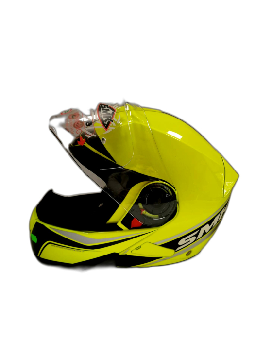 Casca Moto Flip-Up SMK GLIDE FLASH VISION HV420 Alb M [5]