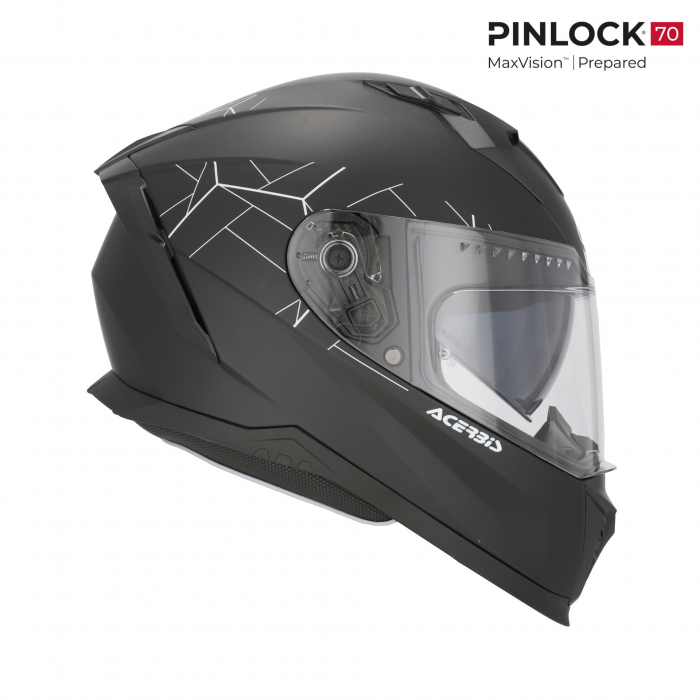 Casca Moto Motocicleta, Acerbis, X-Way, Negru [2]