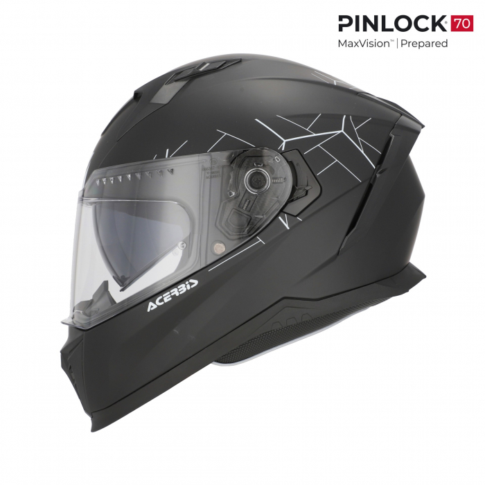 Casca Moto Motocicleta, Acerbis, X-Way, Negru [3]