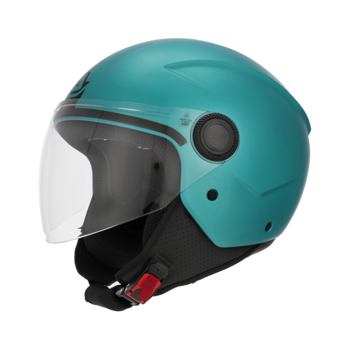 Casca Scooter, Acerbis, Jet Bezza Metallic, - Turcuaz [1]