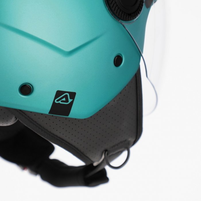 Casca Scooter, Acerbis, Jet Bezza Metallic, - Turcuaz [7]