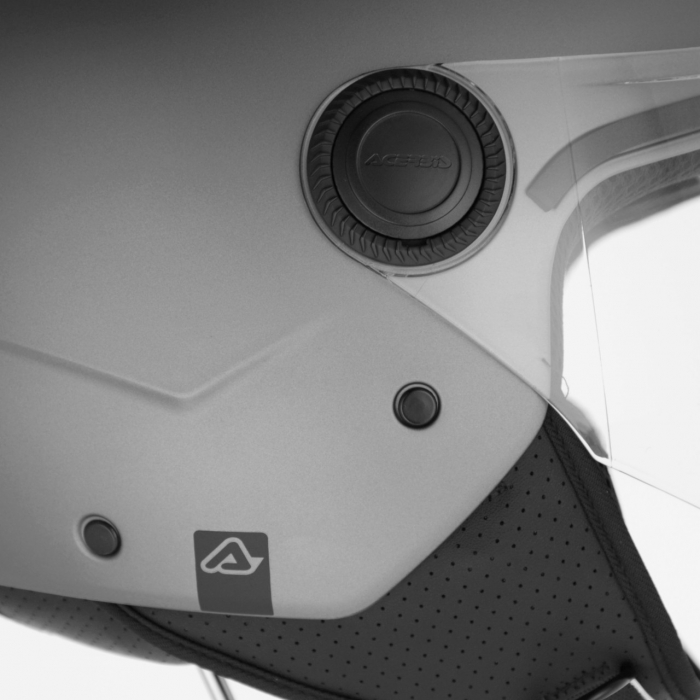 Casca Scooter, Acerbis, Jet Bezza Metallic, -, Gri [9]