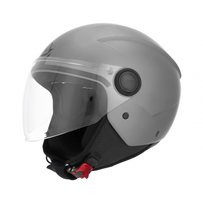 Casca Scooter, Acerbis, Jet Bezza Metallic, -, Gri [1]