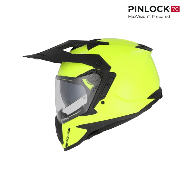 Casca Touring, Acerbis, ASSAULT, Verde | Fluo [3]