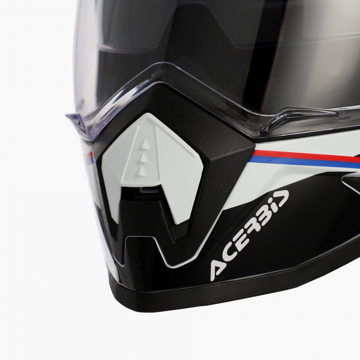 Casca Touring, Acerbis, ASSAULT GRAPHIC, Alb [10]