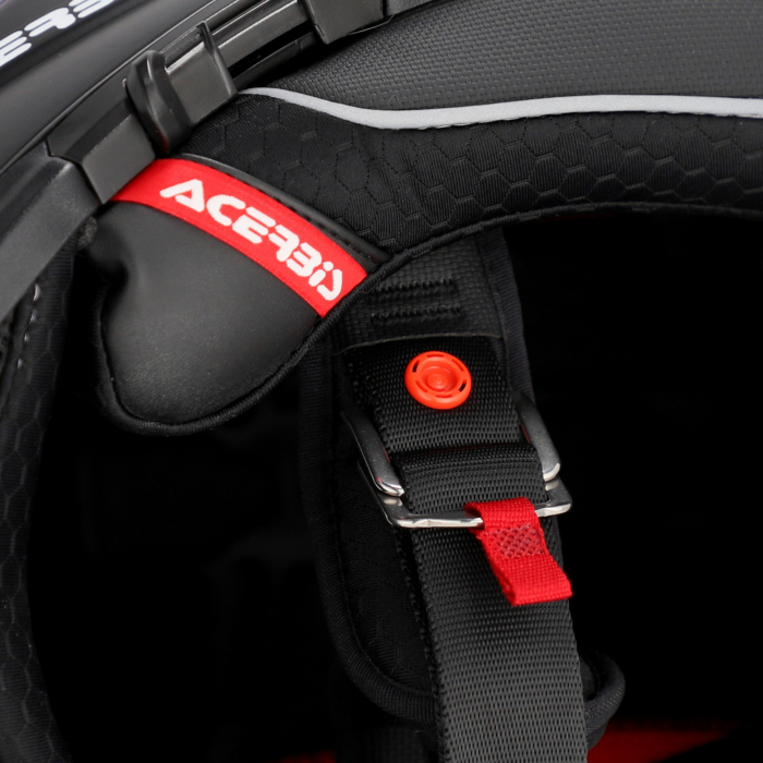 Casca Touring, Acerbis, ATTACK HELMET, Negru [7]
