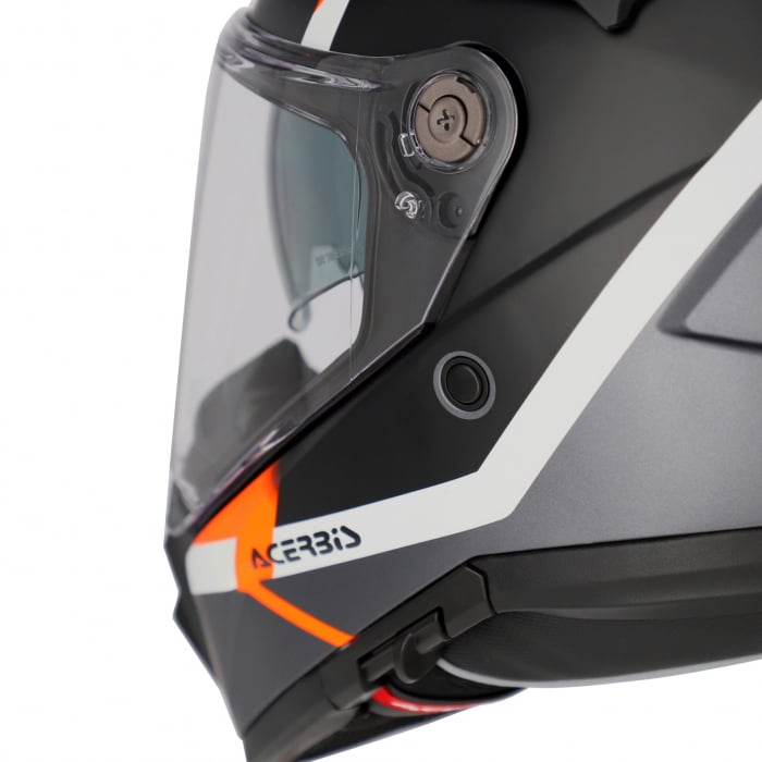 Casca Touring, Acerbis, ATTACK HELMET, Portocaliu [9]
