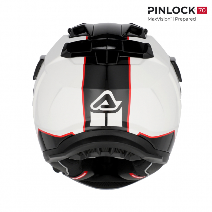Casca Touring, Acerbis, ATTACK HELMET, Alb|Negru [6]