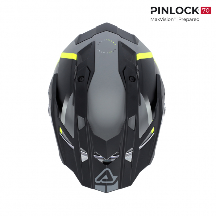 Casca Touring, Acerbis, ATTACK HELMET, Verde [5]