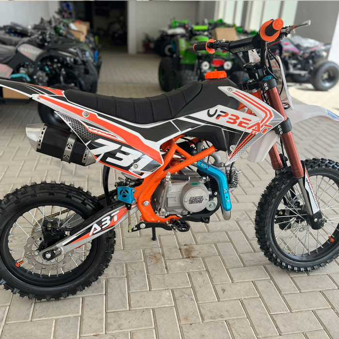 Cross 125cc Upbeat Vyper 17/14 benzina 4T ponire electrica portocaliu/negru [5]