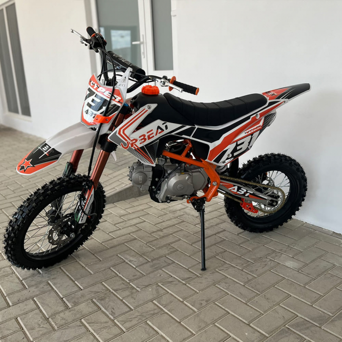Cross 125cc Upbeat Vyper 17/14 benzina 4T ponire electrica portocaliu/negru [4]