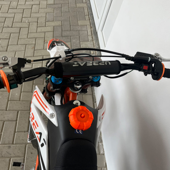 Cross 125cc Upbeat Vyper 17/14 benzina 4T ponire electrica portocaliu/negru [9]