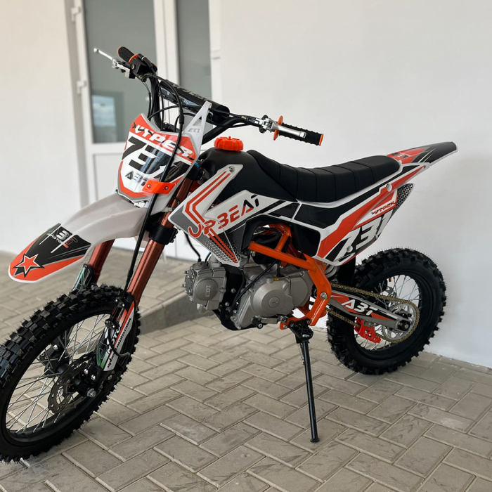 Cross 125cc Upbeat Vyper 17/14 benzina 4T ponire electrica portocaliu/negru [2]