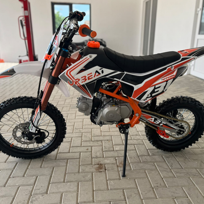 Cross 125cc Upbeat Vyper 17/14 benzina 4T ponire electrica portocaliu/negru [6]