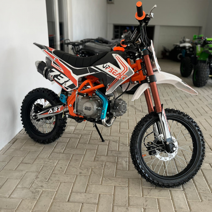 Cross 125cc Upbeat Vyper 17/14 benzina 4T ponire electrica portocaliu/negru [3]