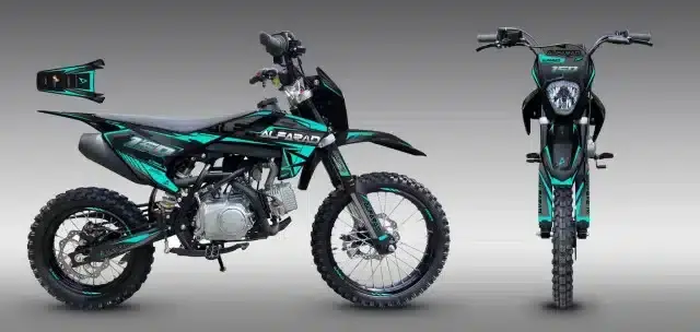 Motocicleta 150cc, Alfarad T5, Pornire La Buton Si Kickstart 4 Trepte, Roti 17-14 [2]