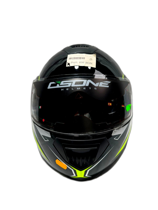 CSTONE 3662775353155 Casca Motocicleta Flip-Up Gri S [2]