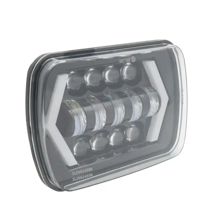 Far Cu Led-Uri Cu Fascicul Etansat Dreptunghiular 5x7 7x6 [1]