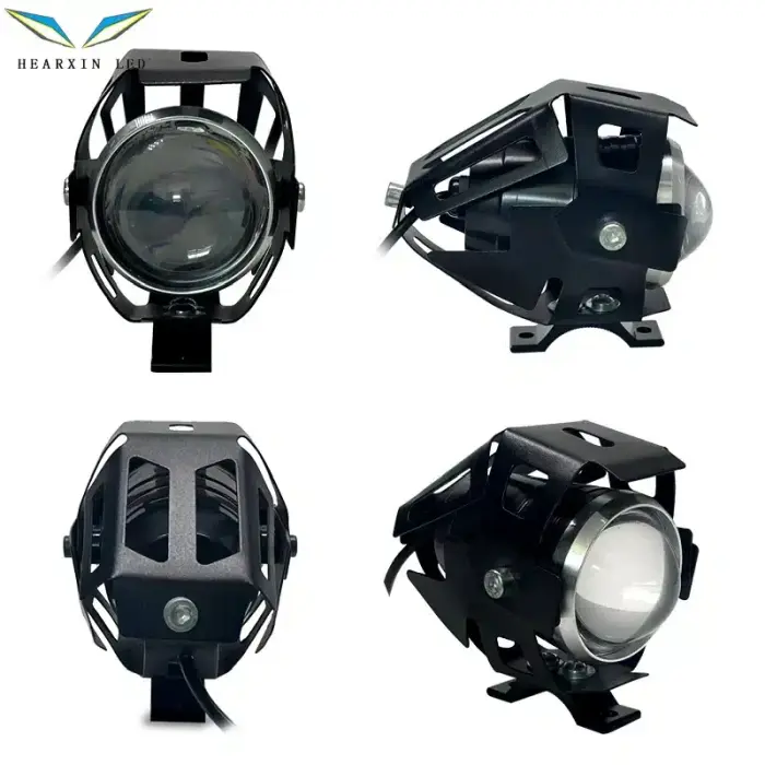Faruri, e U5 Lampa Auxiliara Led Reflectoare 12v Moto Drl Spot [2]