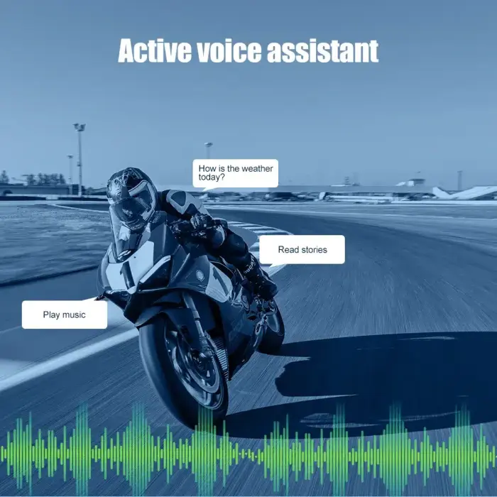 Intercom Sistem Comunicare Moto Offroad 4x4 Ski Wifi Gearelec Gx6 - Set 2 Bucati [12]