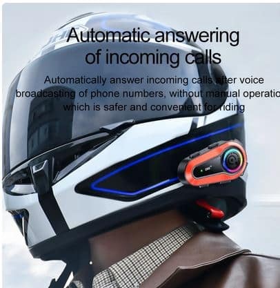 Intercom Sistem Comunicare Moto Offroad 4x4 Ski Wifi Q08 2x - Set 2 Bucati [8]