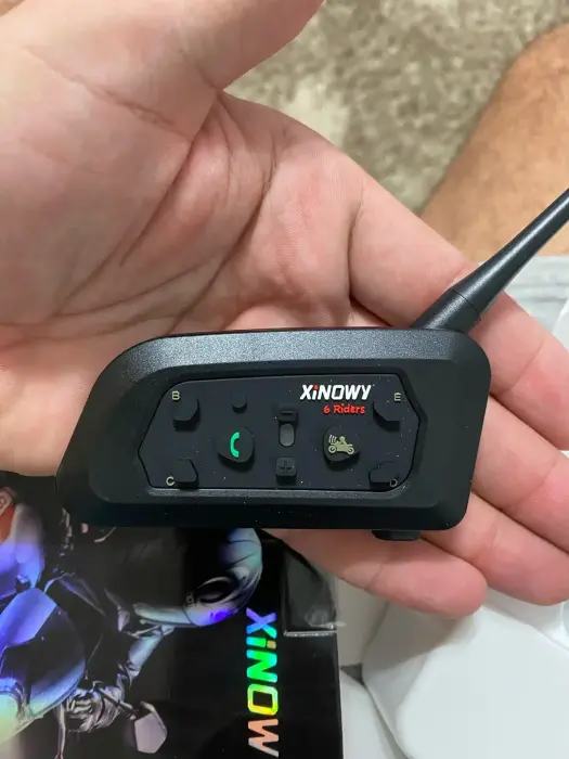 Intercom Sistem Comunicare Moto Offroad 4x4 Ski Wifi Xinow V6 Pro - Set 2 Bucati [3]