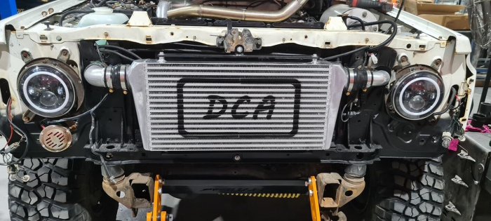 Intercooler Marit Aluminiu Frontal Issan Patrol Y60 Y61 K150 Made In Germany - Frontal [9]
