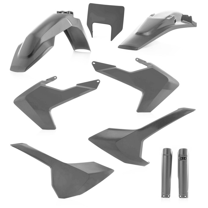 Kit Complet Plastice Husqvarna 17-19, Acerbis, Gri [1]