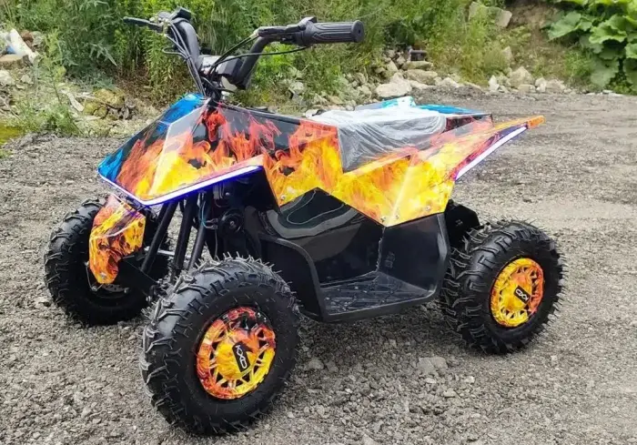 ATV, KXD, Mini Atv M2 E-Starter 49cc Pornire La Buton, [3]